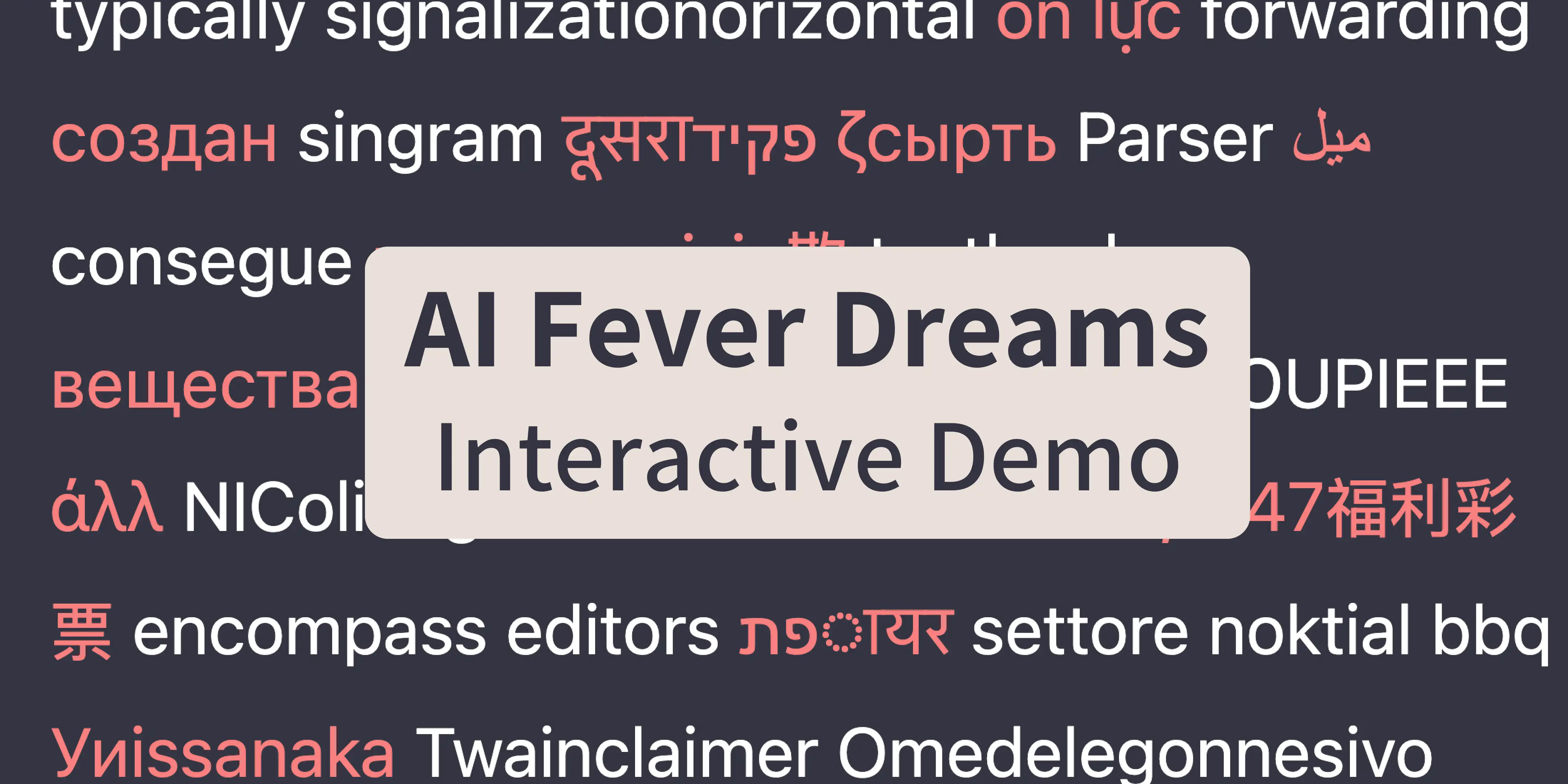 AI Fever Dreams - CivAI